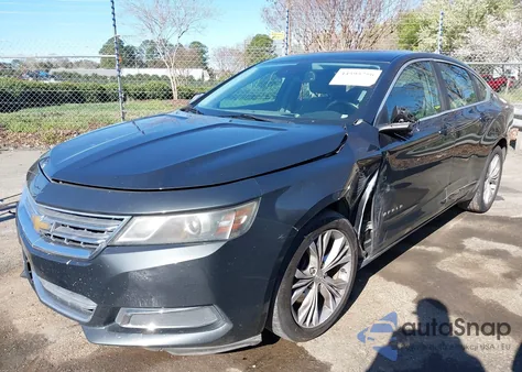 2015 Chevrolet Impala 2Lt from USA, damaged, VIN 2G1125S32F9102345